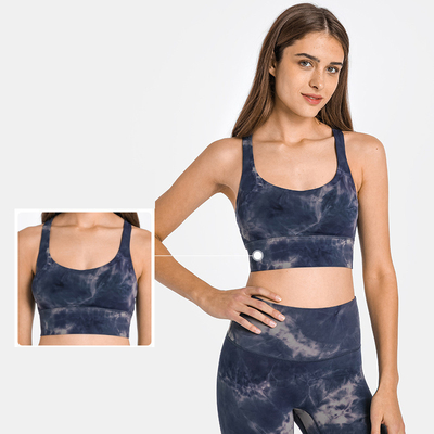 Sexy Thin Strap Yoga Sports Bras Women Running Tops Built In Removable Pads